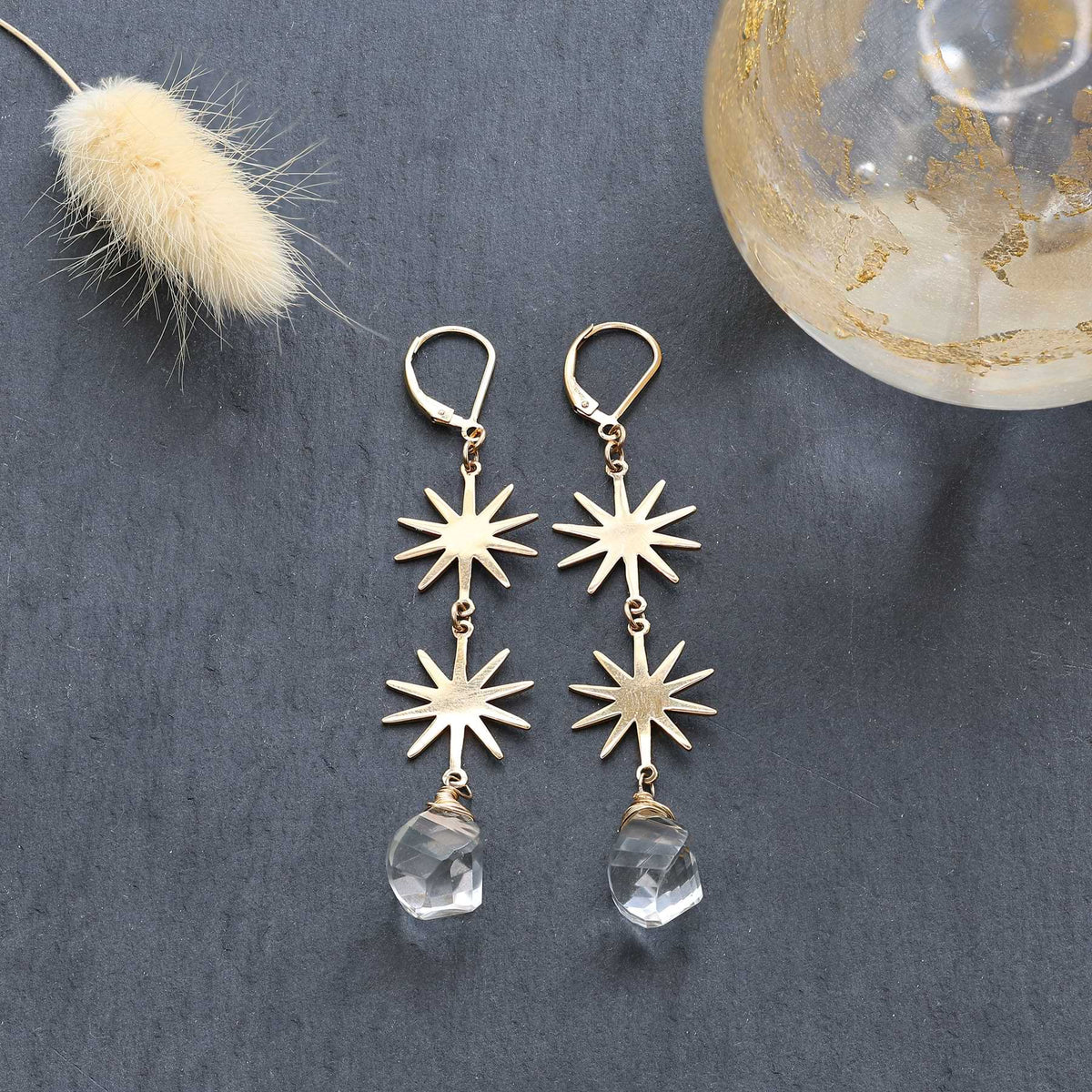 Crystal Drop Earrings