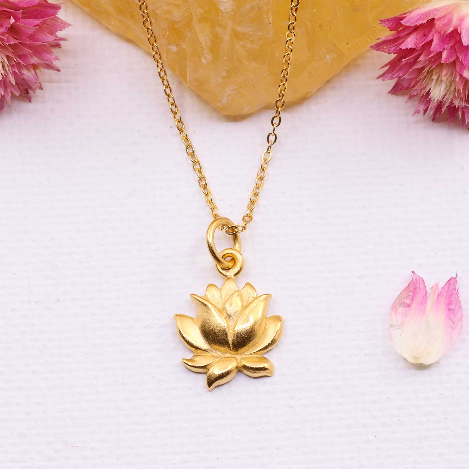 Blossom Boutique, Jewelry, Left Gold Sun Pendant Necklace